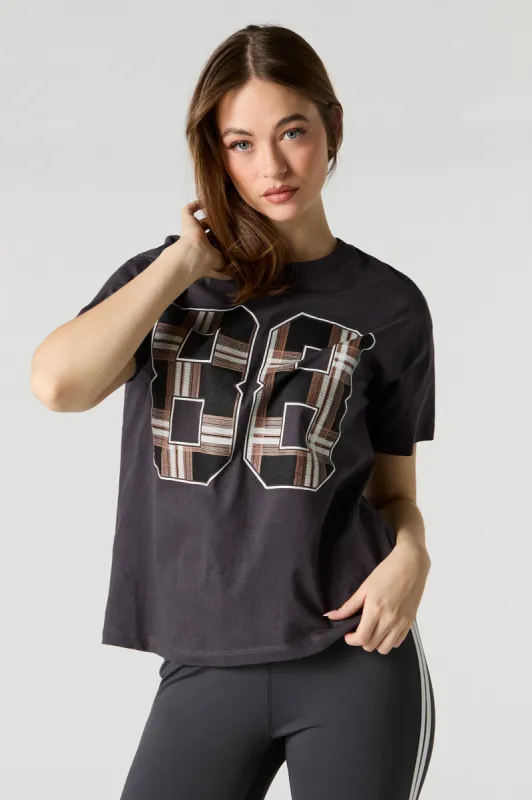 88 Graphic Boyfriend T-Shirt sold by Charlotte Russe