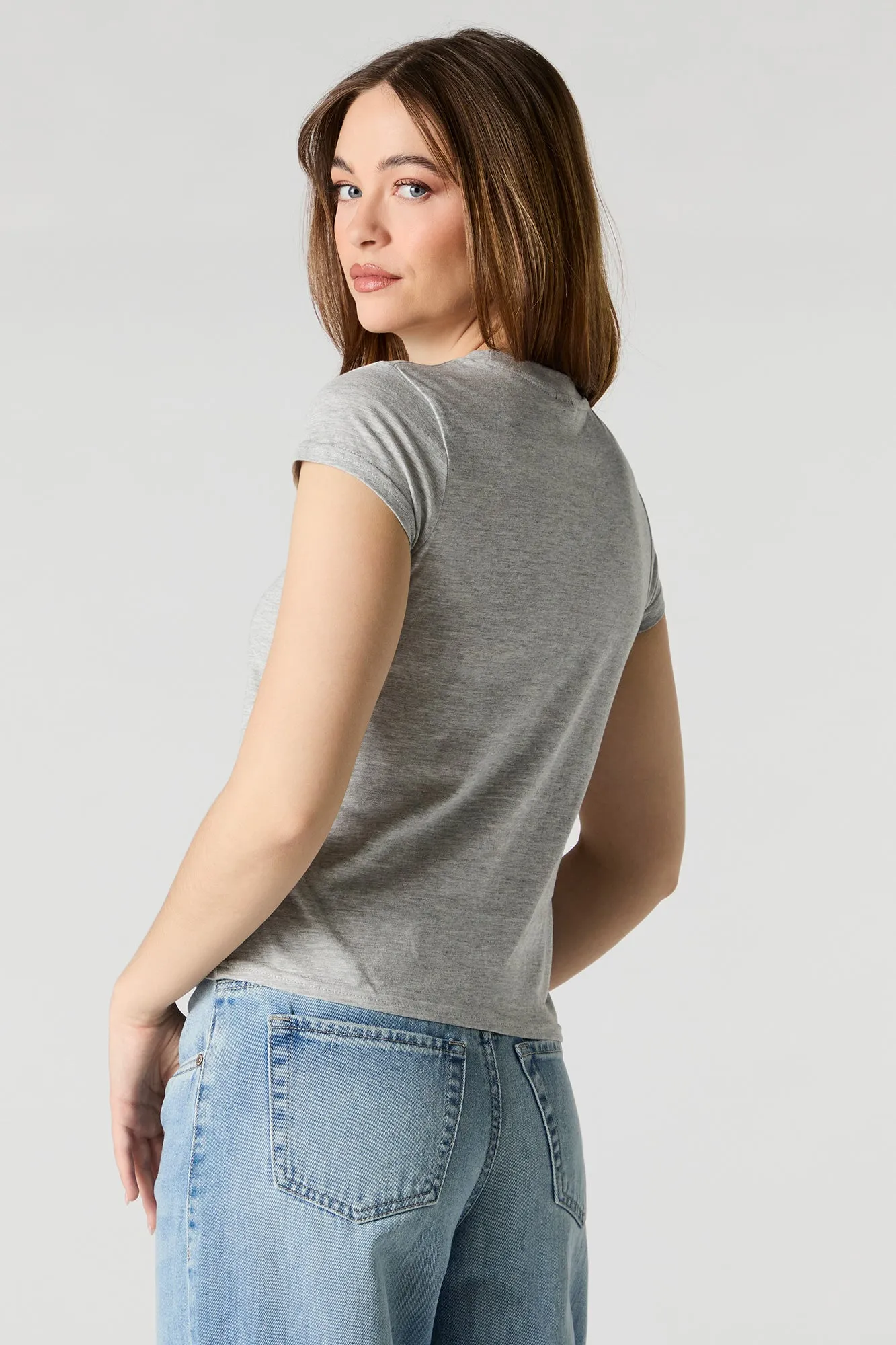 Deer Graphic T-Shirt sold by Charlotte Russe product image thumbnail 2