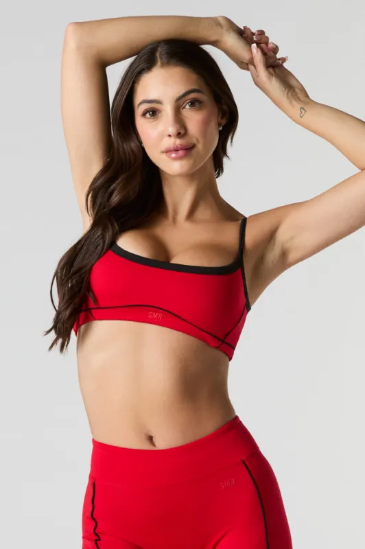 Sommer Ray Active Contrast Sports Bra sold by Charlotte Russe