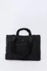 Quilted Nylon Tote Bag sold by Charlotte Russe