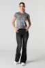 Mystic Graphic Fitted T-Shirt sold by Charlotte Russe