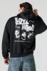 Boys N The Hood Embroidered Graphic Fleece Hoodie sold by Charlotte Russe