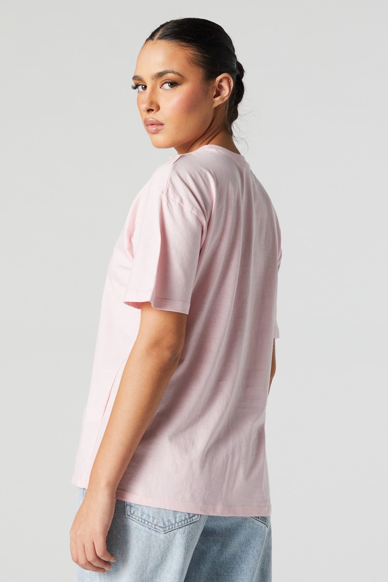 Los Angeles Graphic Boyfriend T-Shirt sold by Charlotte Russe product image thumbnail 4