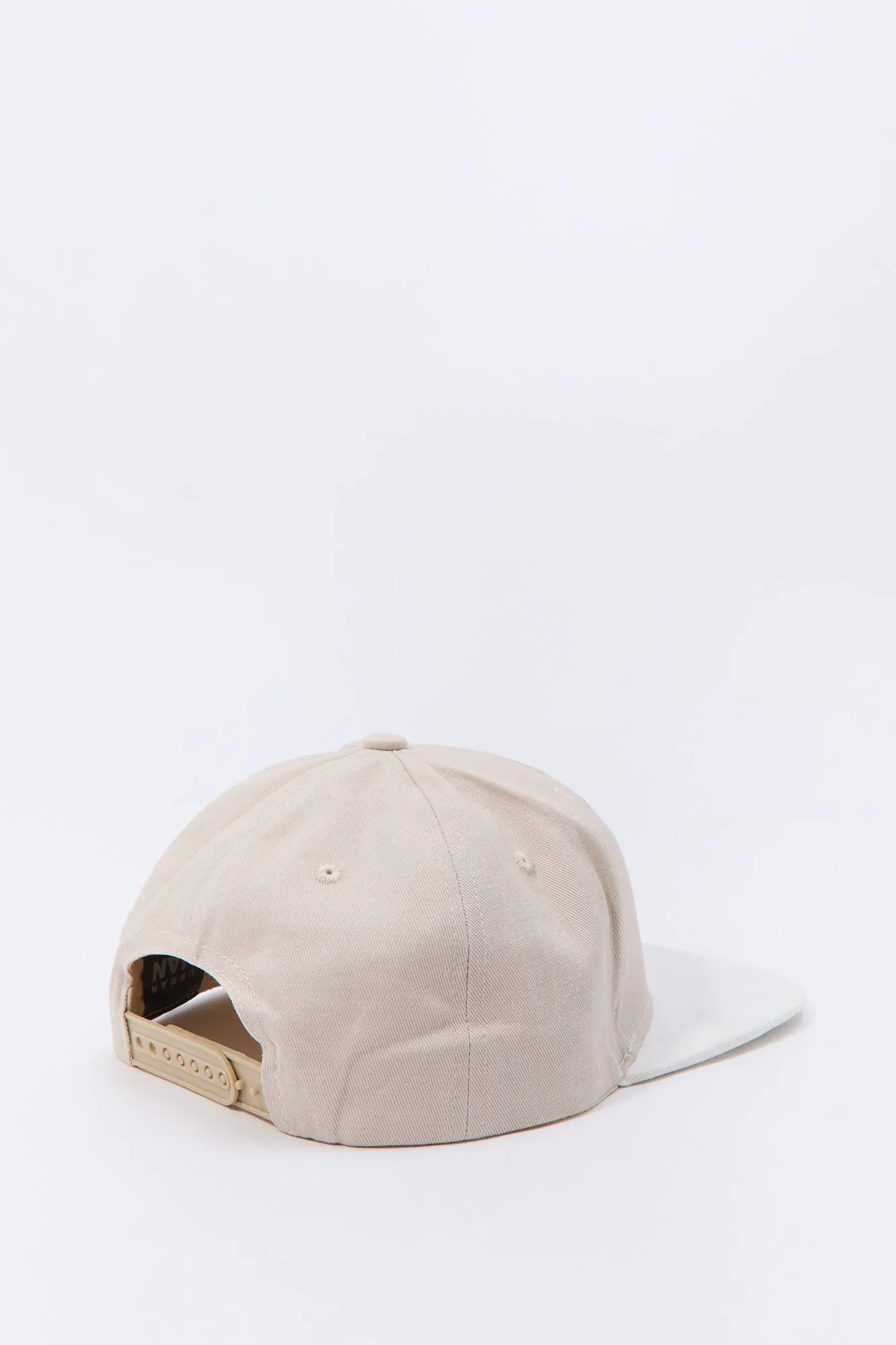 Brooklyn Woven Patch Two Tone Snapback Hat sold by Charlotte Russe product image thumbnail 3