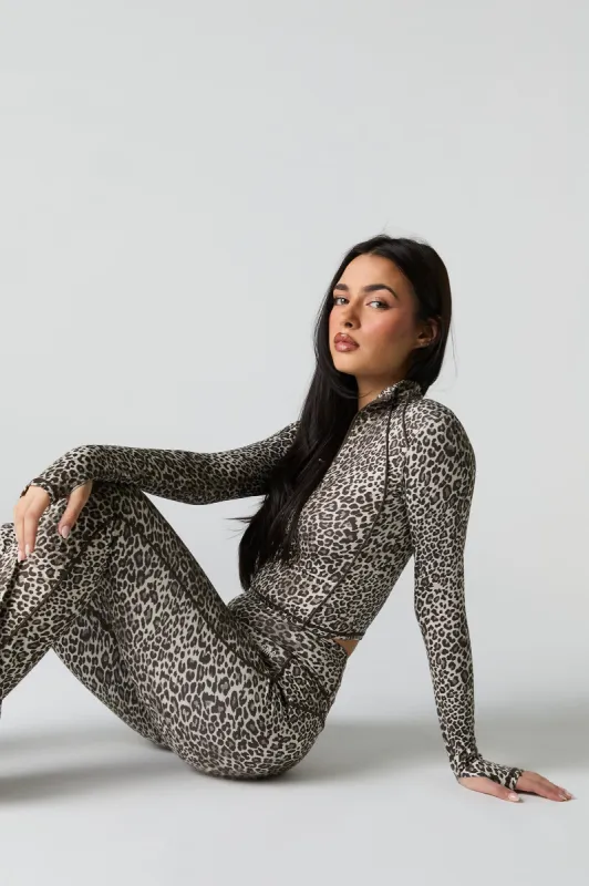 Sommer Ray Active Half Zip Long Sleeve Top sold by Charlotte Russe