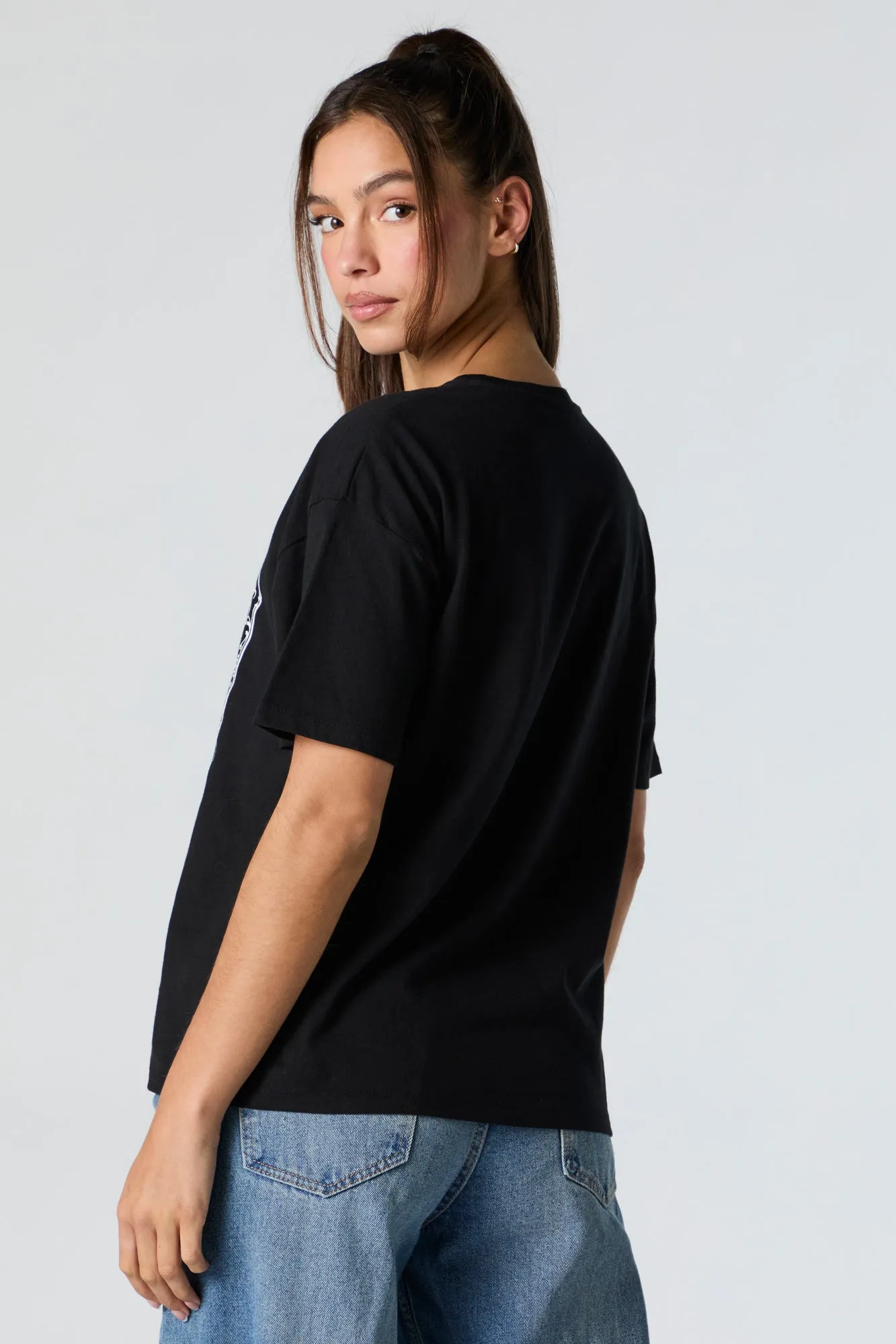 Texas Graphic Boyfriend T-Shirt sold by Charlotte Russe product image thumbnail 4