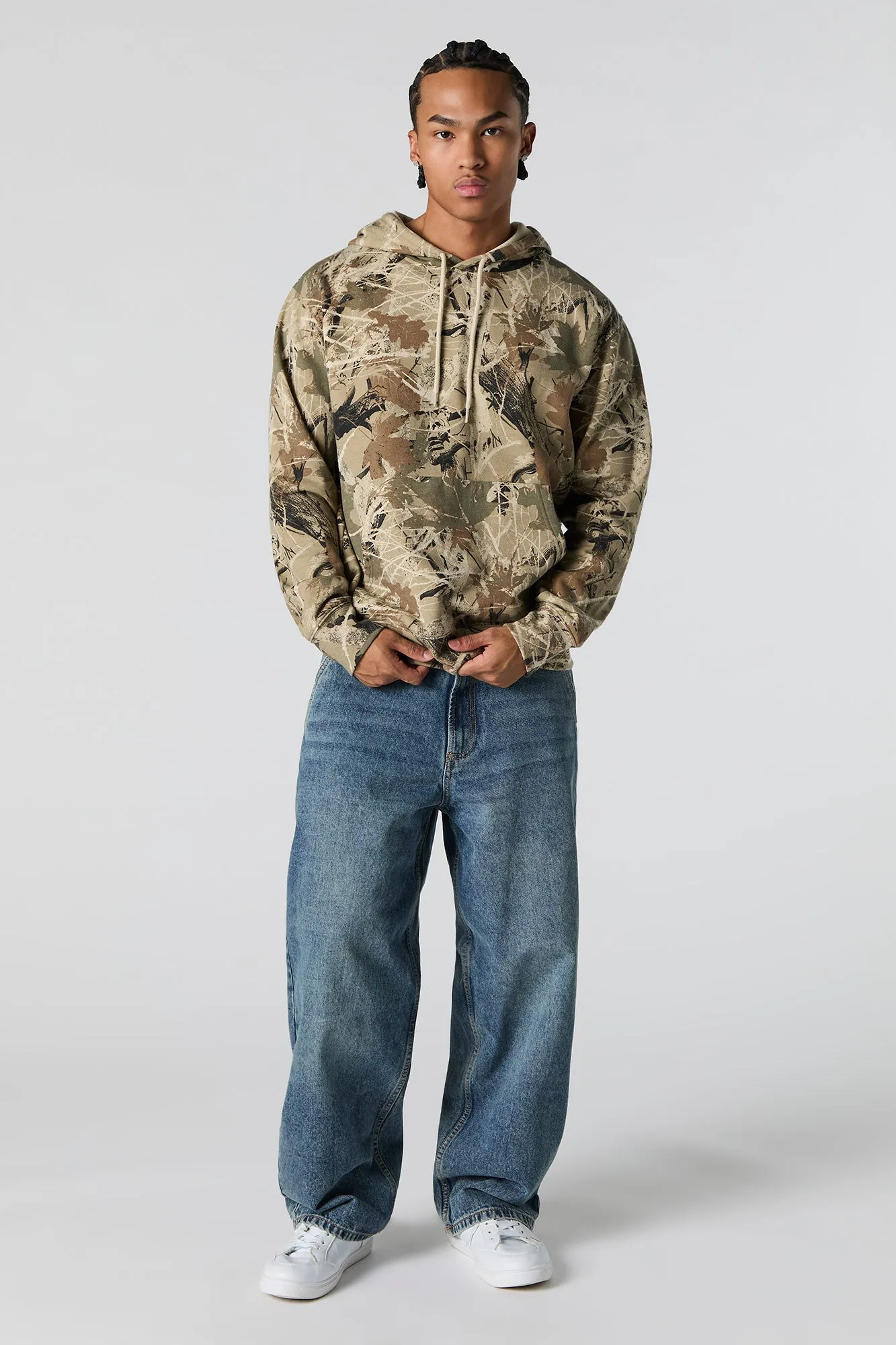 Classic Fleece Hoodie sold by Charlotte Russe product image thumbnail 3