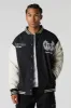 Varsity Bomber Jacket sold by Charlotte Russe
