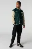 Varsity Bomber Jacket sold by Charlotte Russe