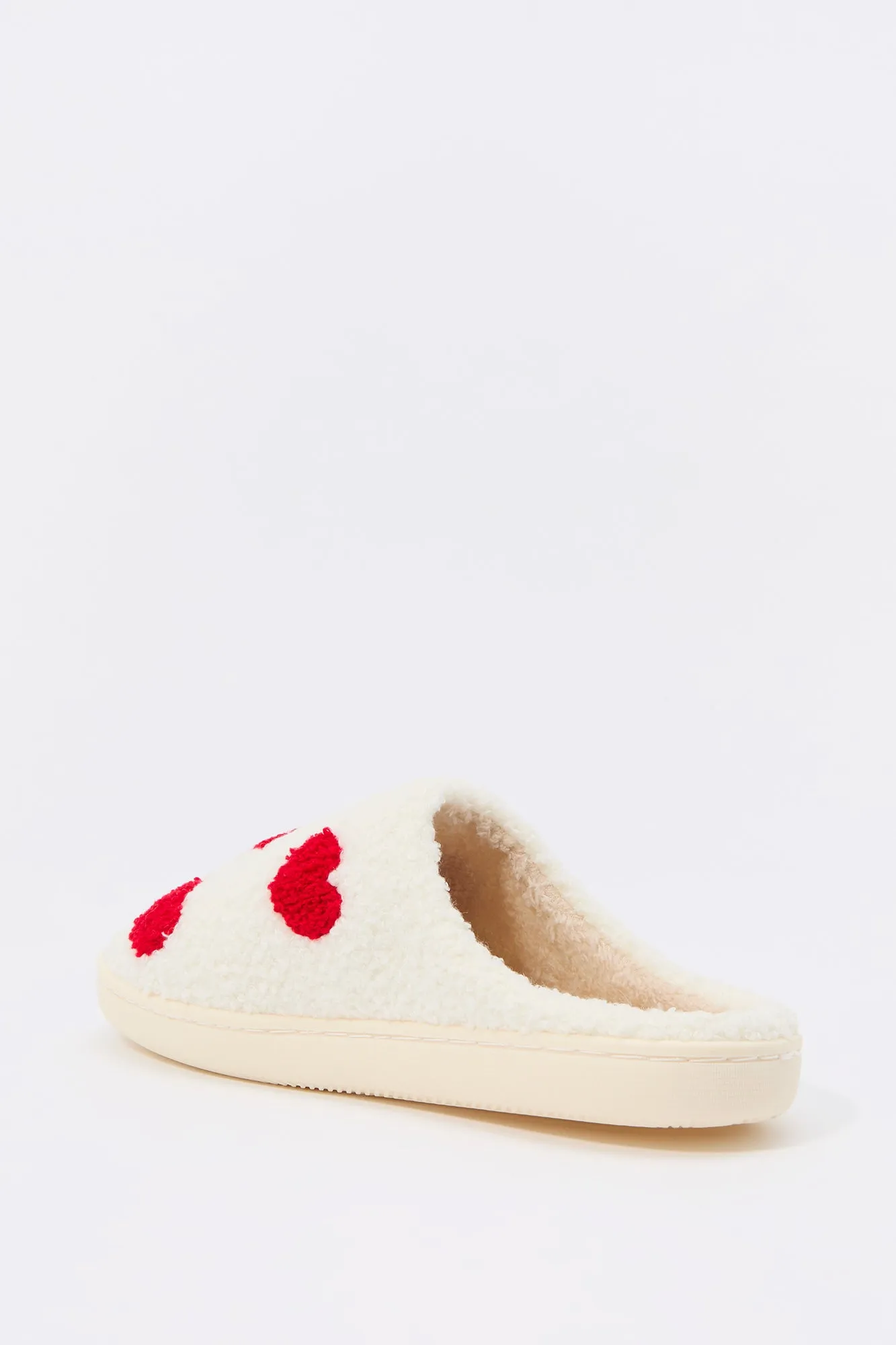 Heart Sherpa Slippers sold by Charlotte Russe product image thumbnail 4