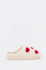 Heart Sherpa Slippers sold by Charlotte Russe