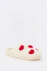 Heart Sherpa Slippers sold by Charlotte Russe