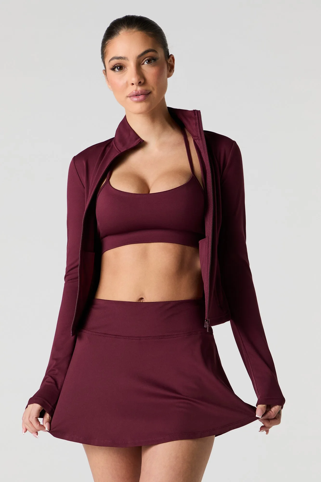 Active Mini Skort with Pockets sold by Charlotte Russe