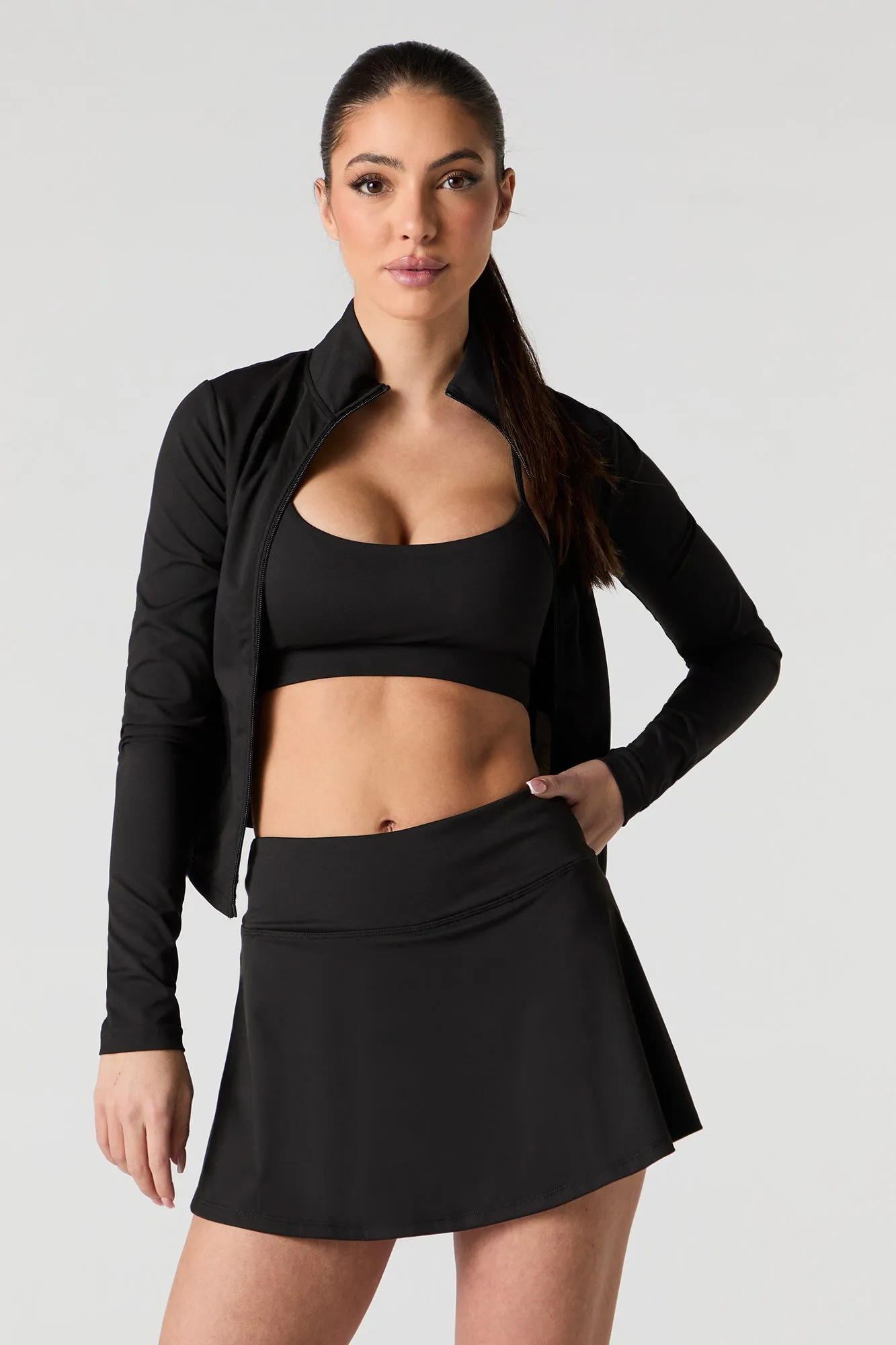 Active Mini Skort with Pockets sold by Charlotte Russe product image thumbnail 5