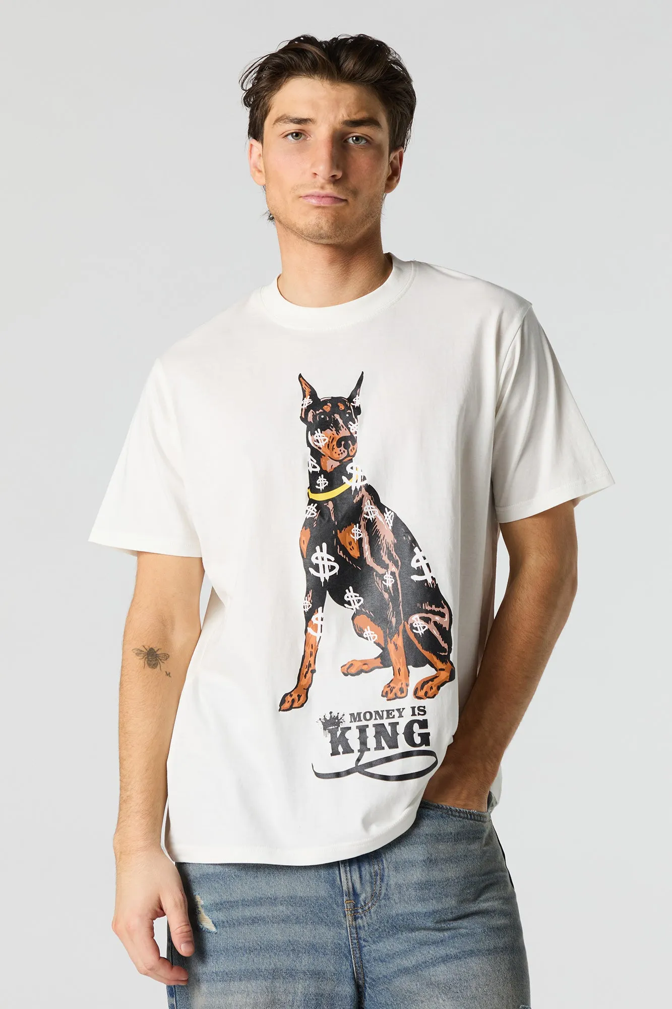 Money is King Graphic T-Shirt sold by Charlotte Russe