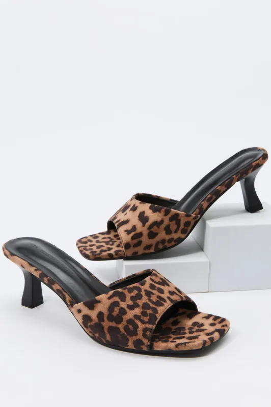 Square Toe Mule Sandal sold by Charlotte Russe