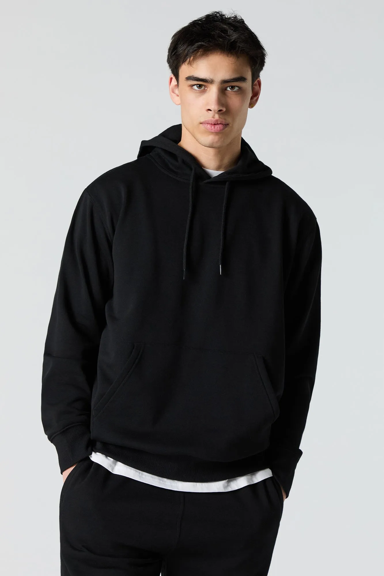Everyday Fleece Hoodie sold by Charlotte Russe product image thumbnail 4