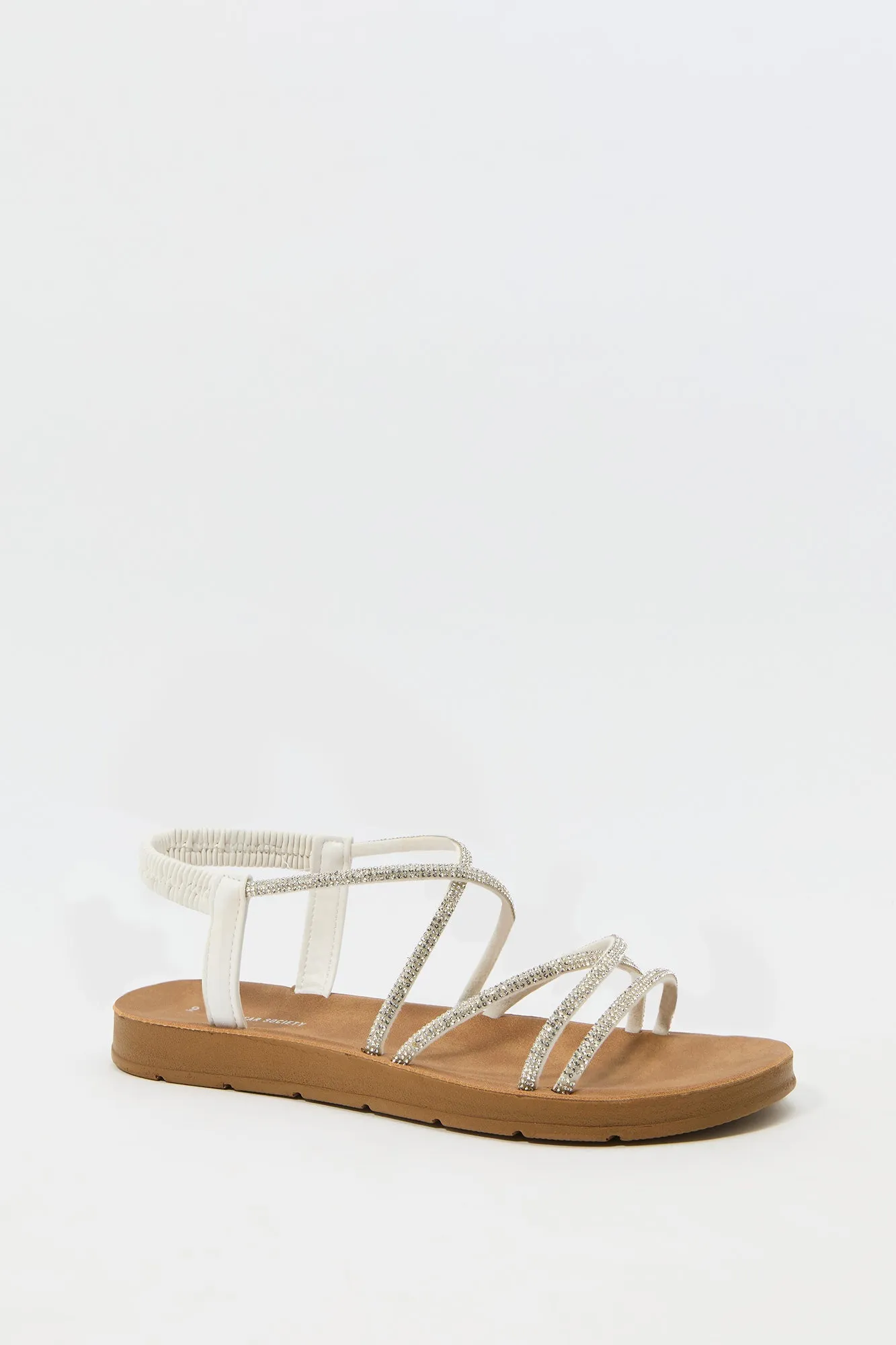 Strappy Rhinestone Sandal sold by Charlotte Russe product image thumbnail 2