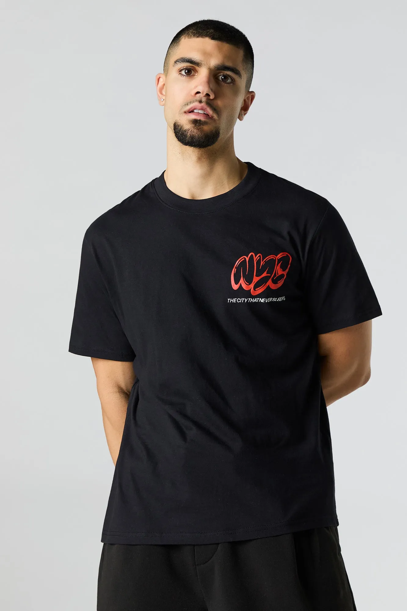 NYC Graphic T-Shirt sold by Charlotte Russe product image thumbnail 2