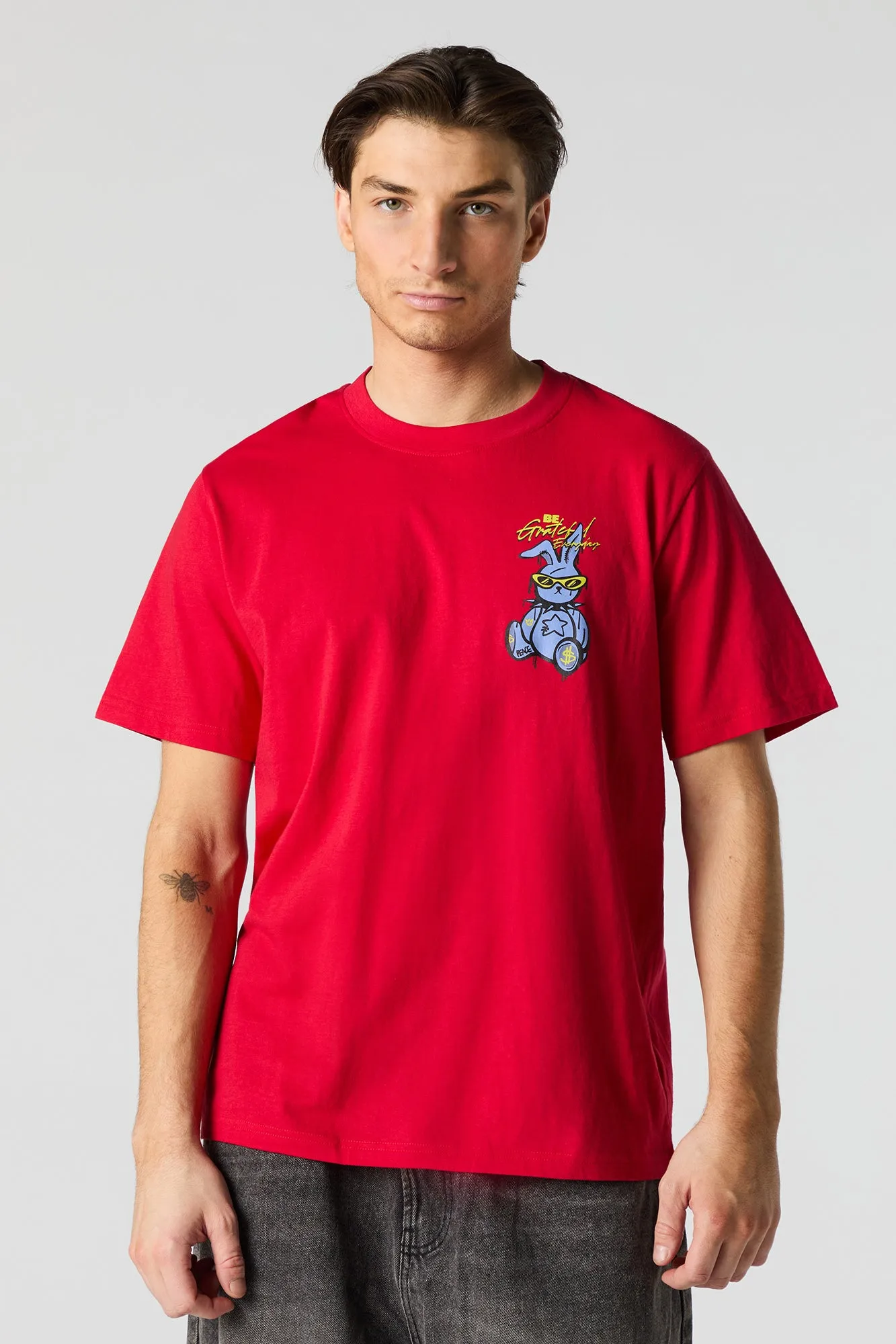 Be Grateful Everyday Graphic T-Shirt sold by Charlotte Russe product image thumbnail 2