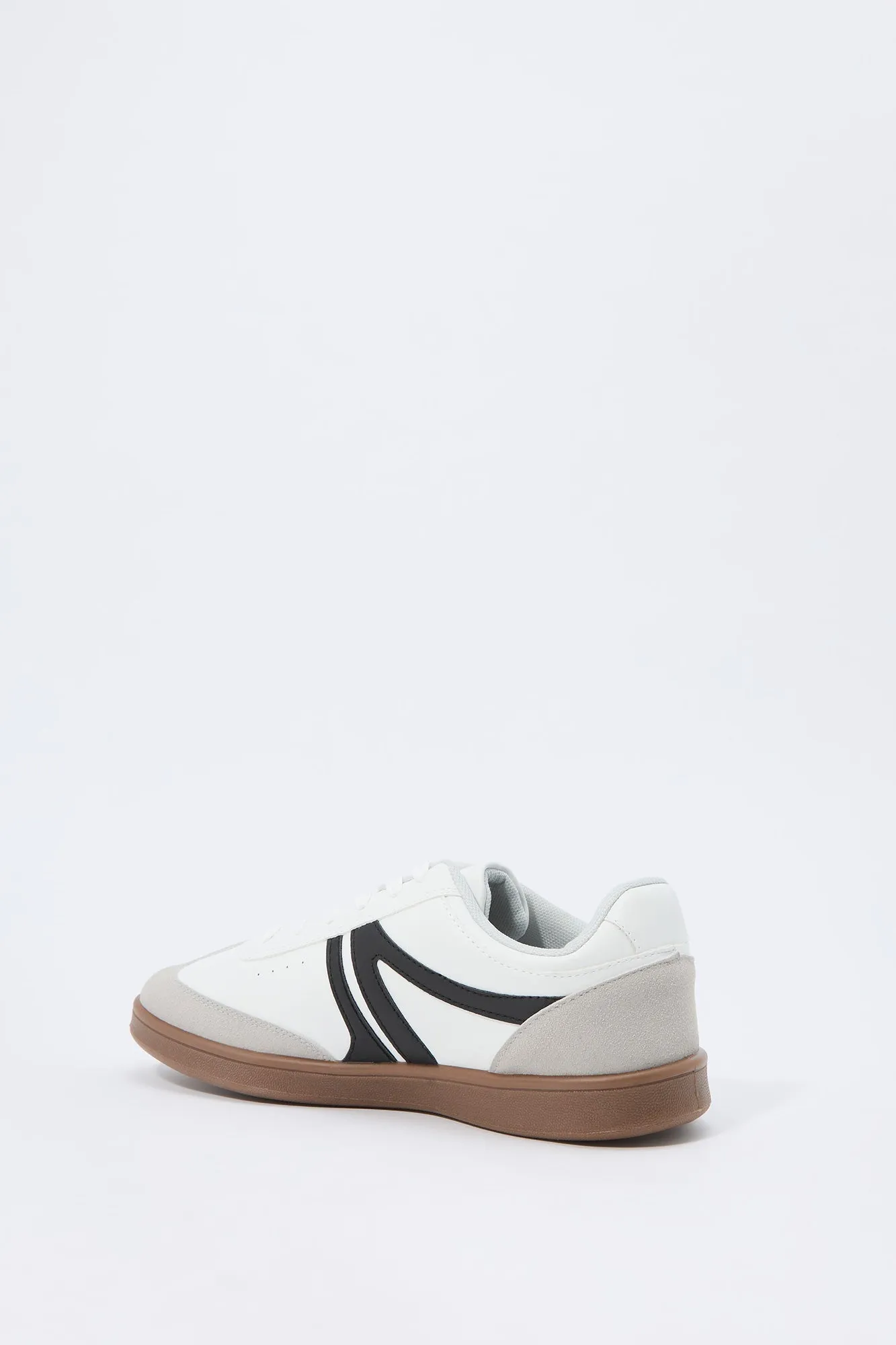 Faux Leather Low Top Retro Sneaker sold by Charlotte Russe product image thumbnail 4