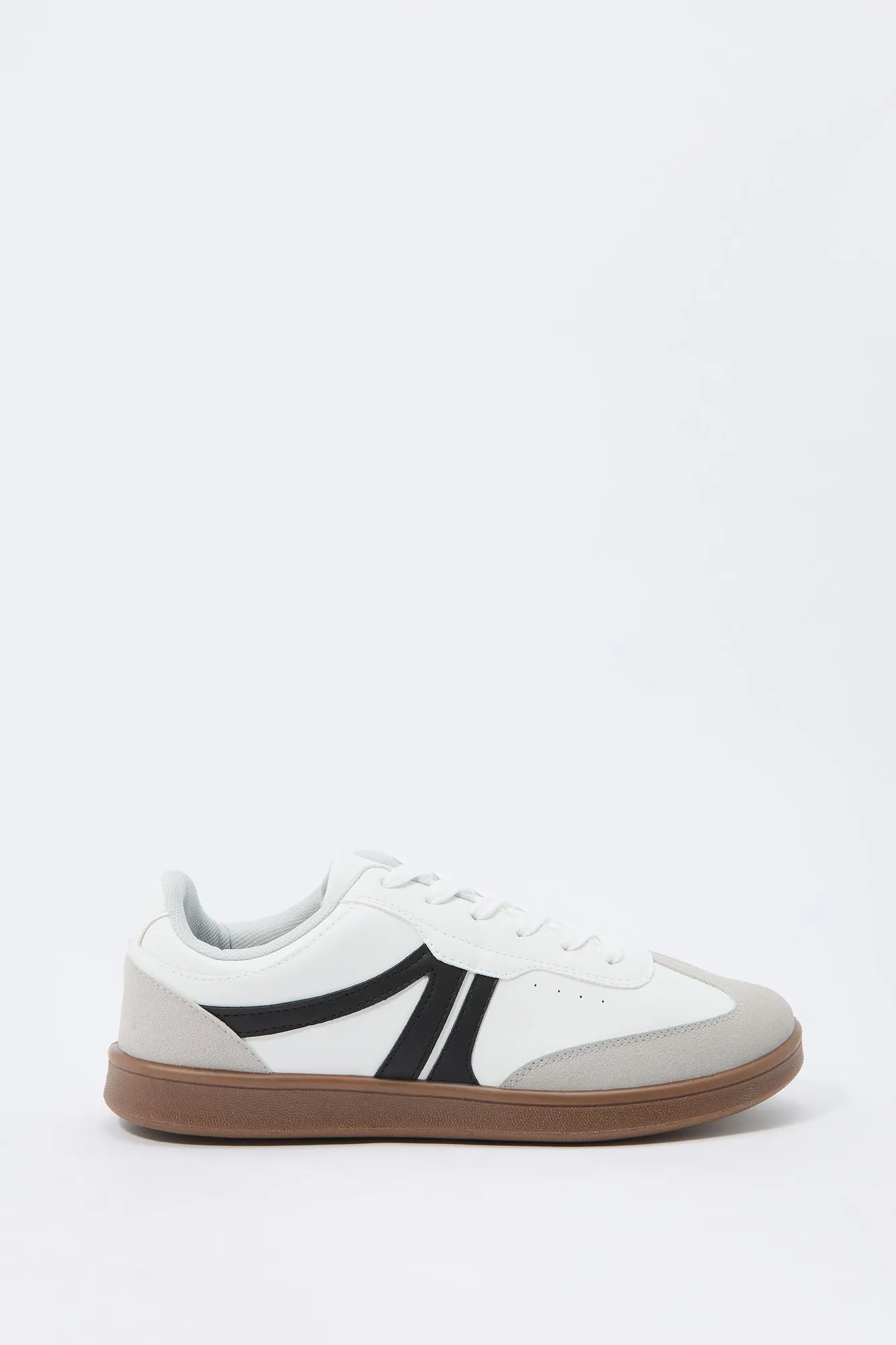 Faux Leather Low Top Retro Sneaker sold by Charlotte Russe product image thumbnail 2