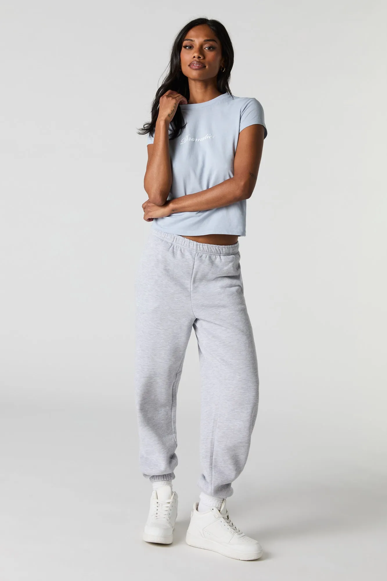 Dramatic Graphic T-Shirt sold by Charlotte Russe product image thumbnail 3