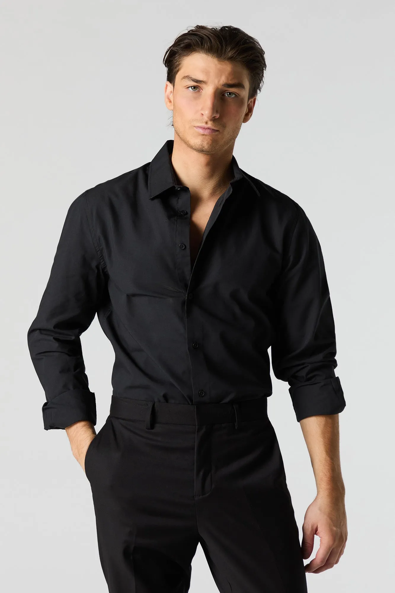 Dress Shirt sold by Charlotte Russe product image thumbnail 4