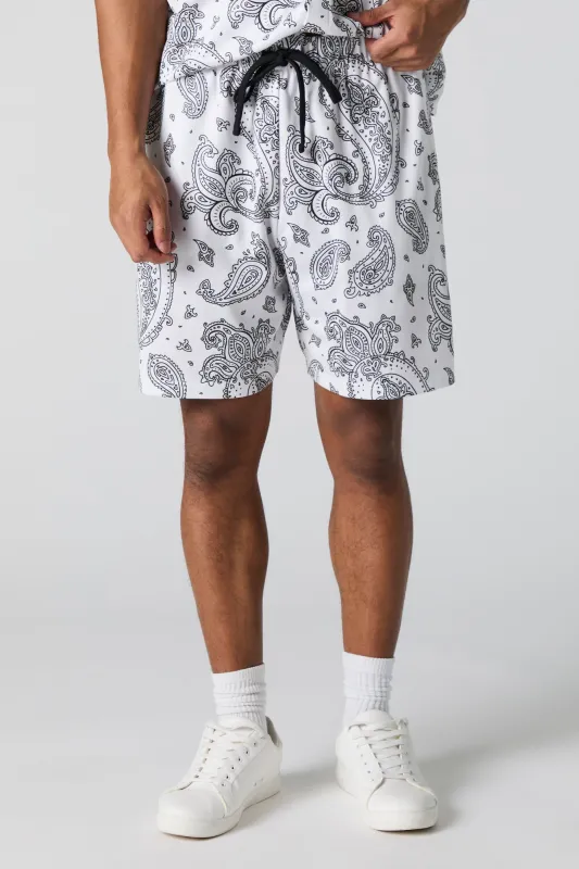Printed Mesh Active Short sold by Charlotte Russe
