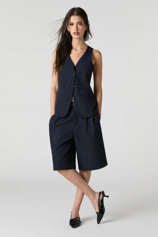 Pleated Bermuda Short sold by Charlotte Russe