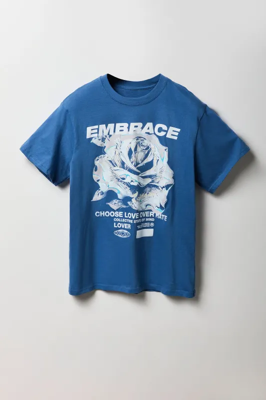 Embrace Graphic T-Shirt sold by Charlotte Russe