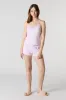Lace Trim Tank & Short 2 Piece Pajama Set sold by Charlotte Russe