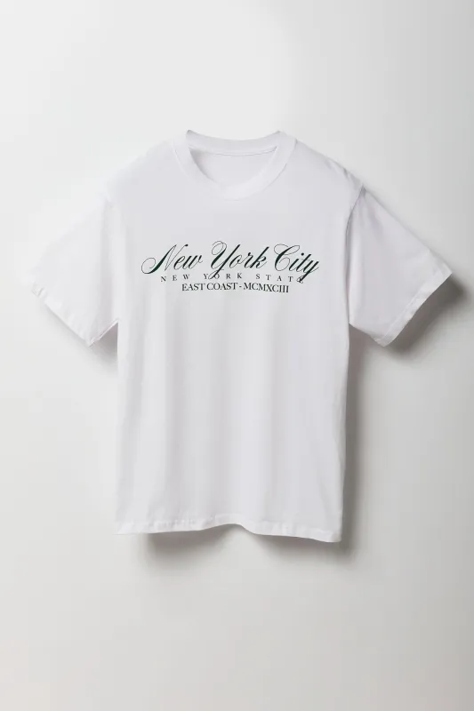 New York Graphic T-Shirt sold by Charlotte Russe