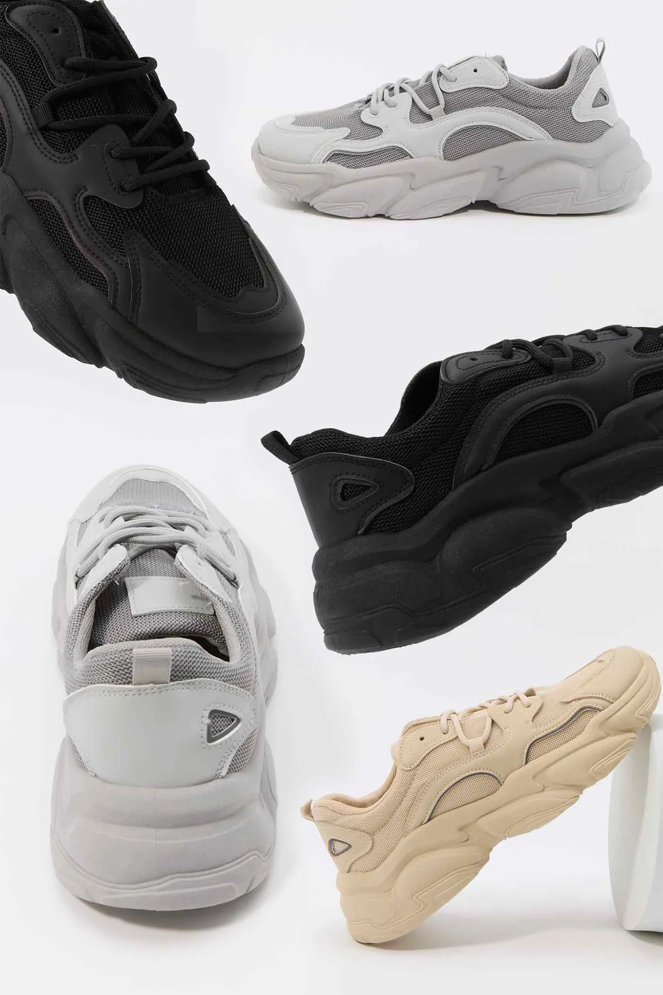 Chunky Mesh Running Shoe sold by Charlotte Russe