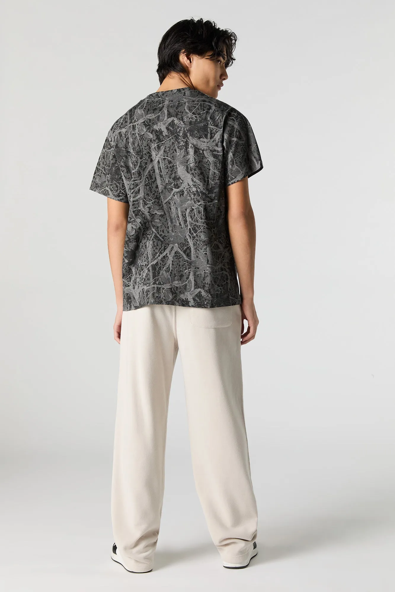 Solid Fleece Sweatpant sold by Charlotte Russe product image thumbnail 3