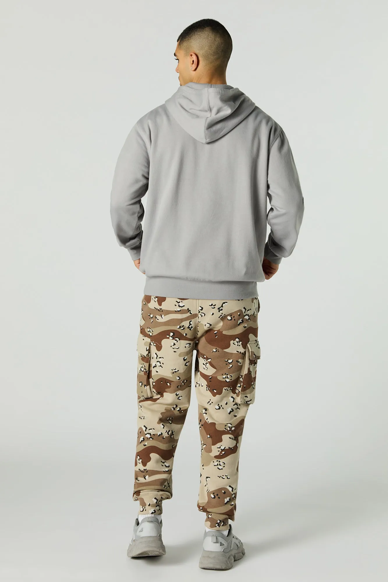 Fleece Cargo Jogger sold by Charlotte Russe product image thumbnail 3