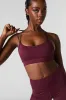 Solid Sports Bra with Built-In Bra Cups sold by Charlotte Russe