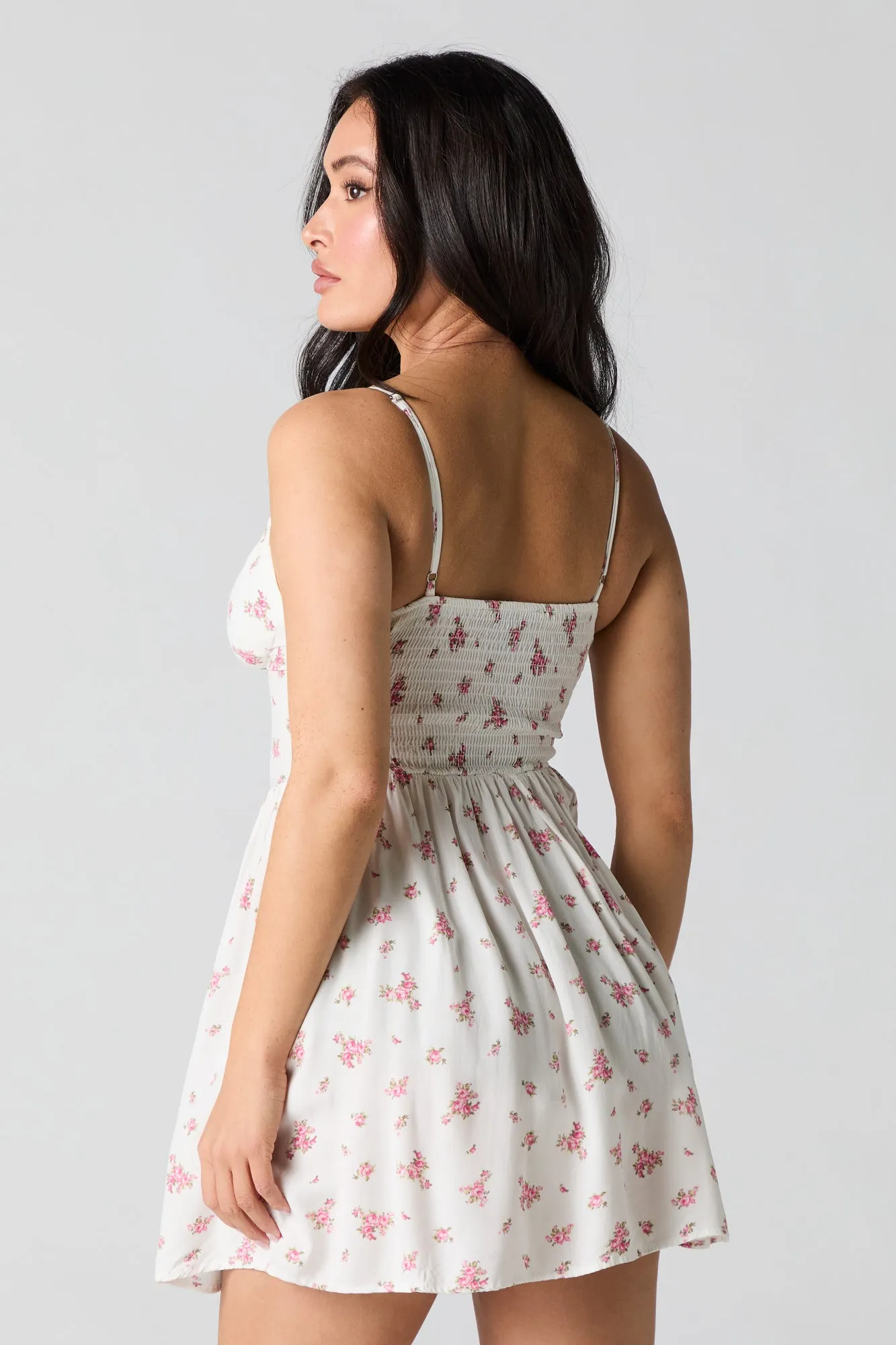 Floral Corset Mini Dress sold by Charlotte Russe product image thumbnail 5