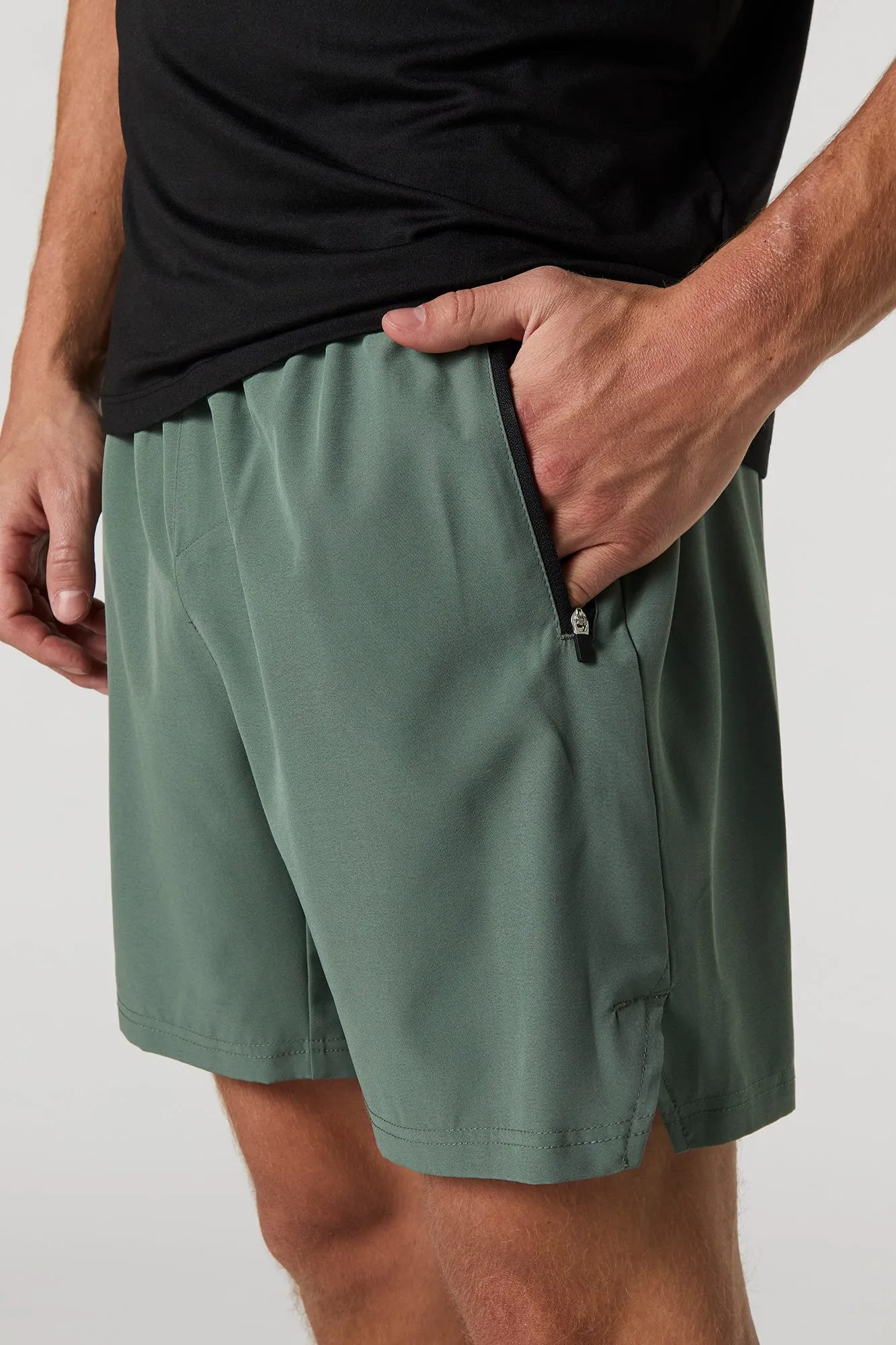 Active Zip Pocket Short sold by Charlotte Russe product image thumbnail 4