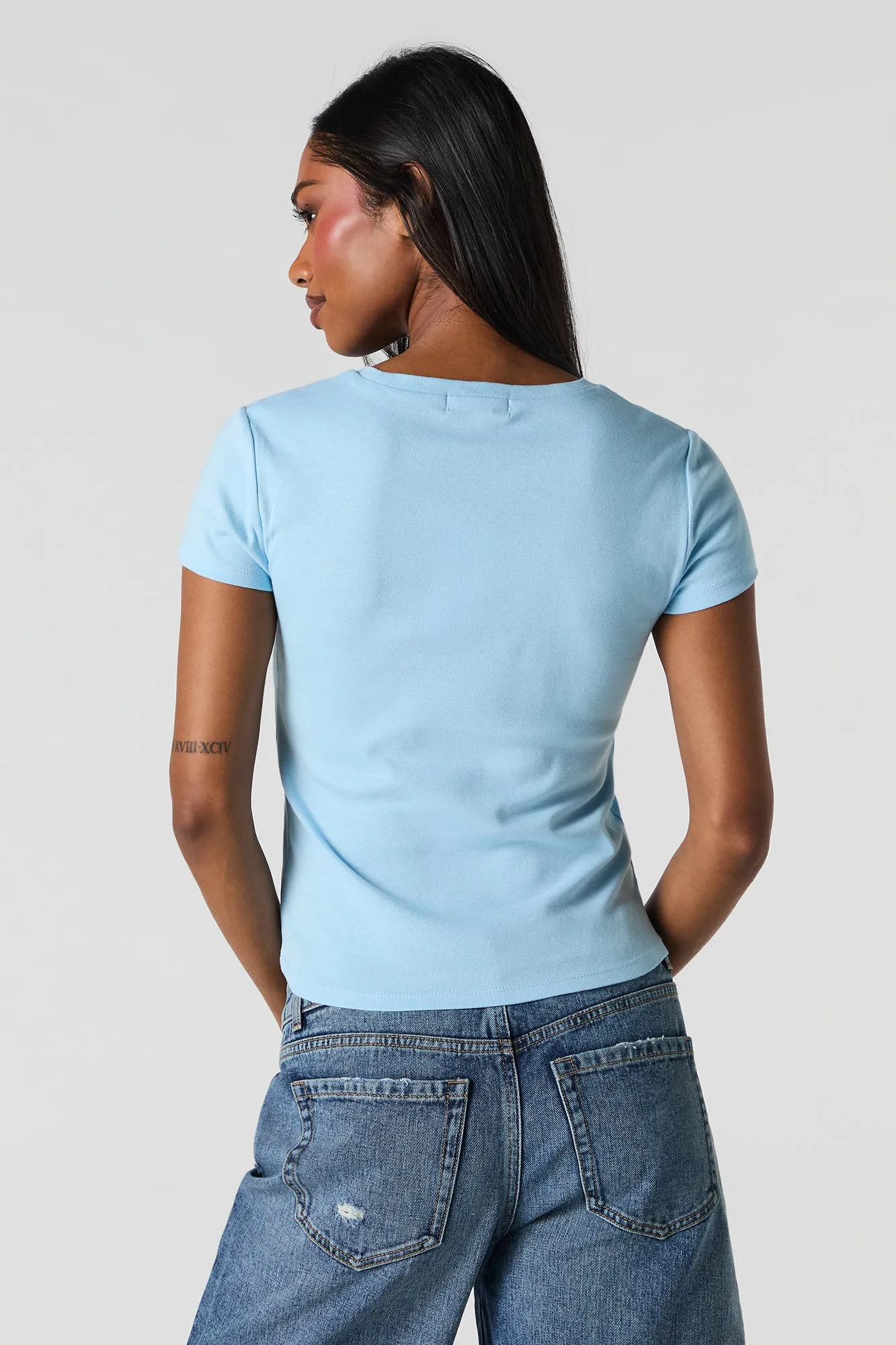 Brooklyn 1991 Graphic T-Shirt sold by Charlotte Russe product image thumbnail 2