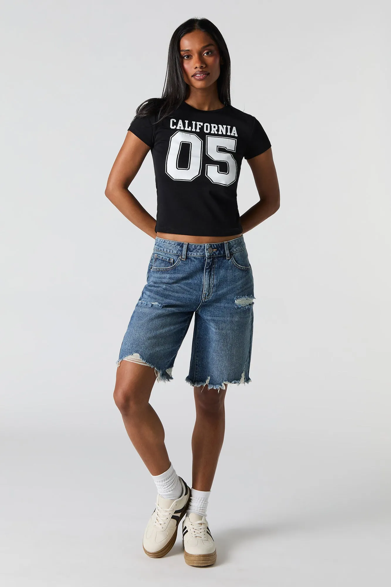California 05 Graphic T-Shirt sold by Charlotte Russe product image thumbnail 3