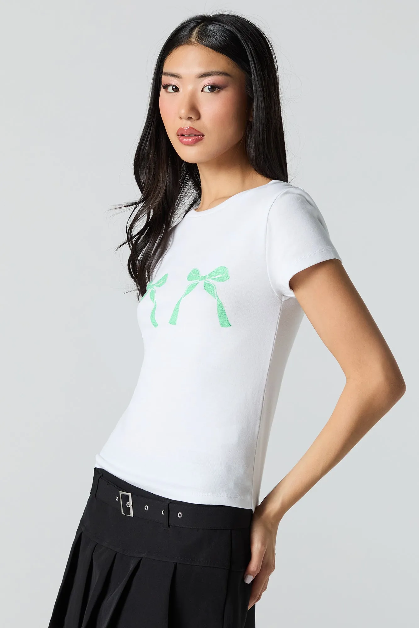 Ribbed St Patrick's T-Shirt sold by Charlotte Russe
