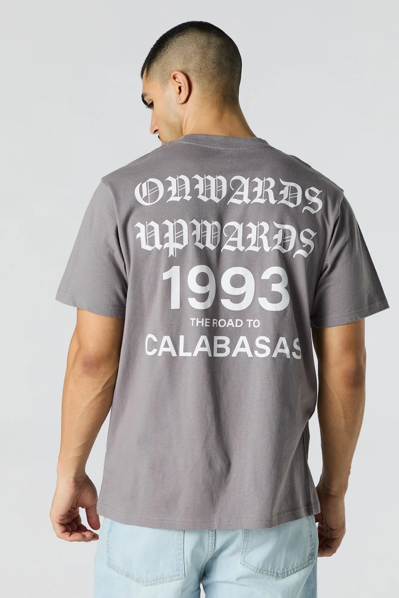 Onwards & Upwards Graphic T-Shirt sold by Charlotte Russe