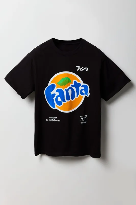 Orange Fanta Graphic T-Shirt sold by Charlotte Russe