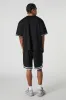 New York Graphic Mesh Active Short sold by Charlotte Russe