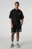 LA Graphic Mesh Active Short sold by Charlotte Russe