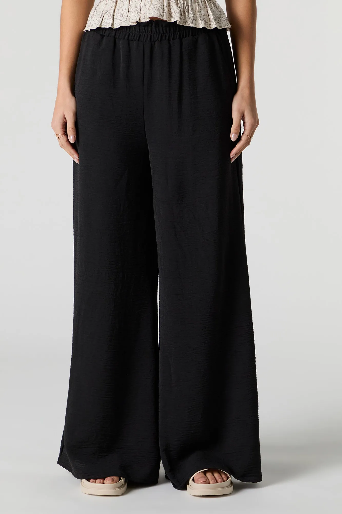 Flowy Wide Leg Pant sold by Charlotte Russe product image thumbnail 5