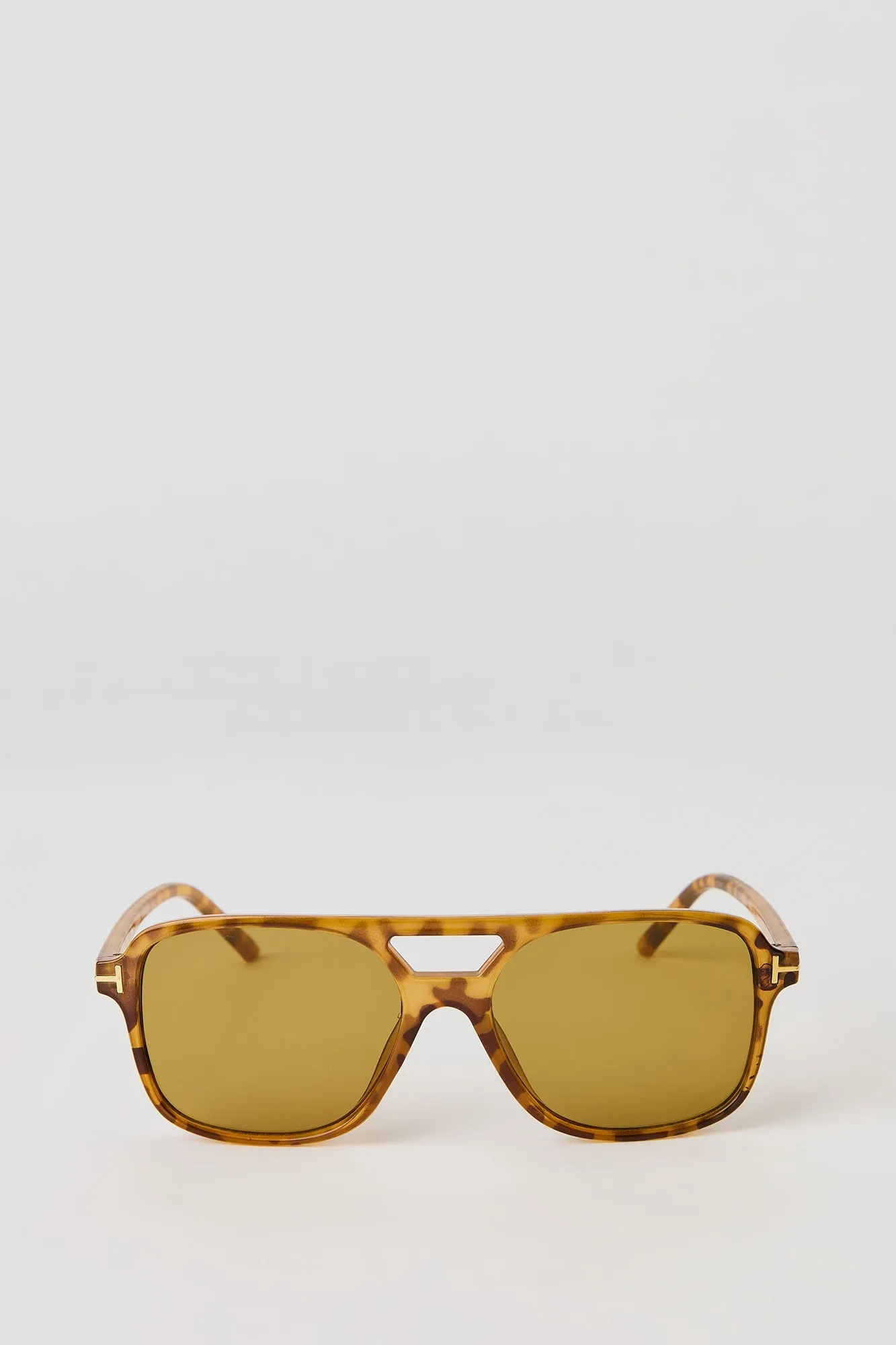 Clear Aviator Sunglasses sold by Charlotte Russe product image thumbnail 4