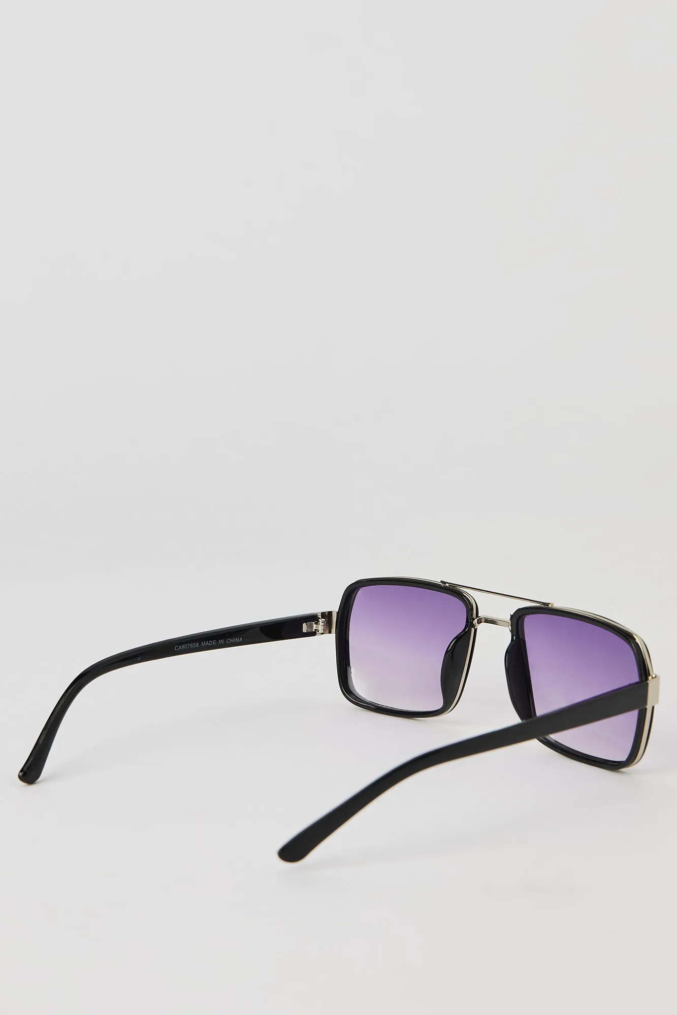 Square Aviator Sunglasses sold by Charlotte Russe product image thumbnail 3