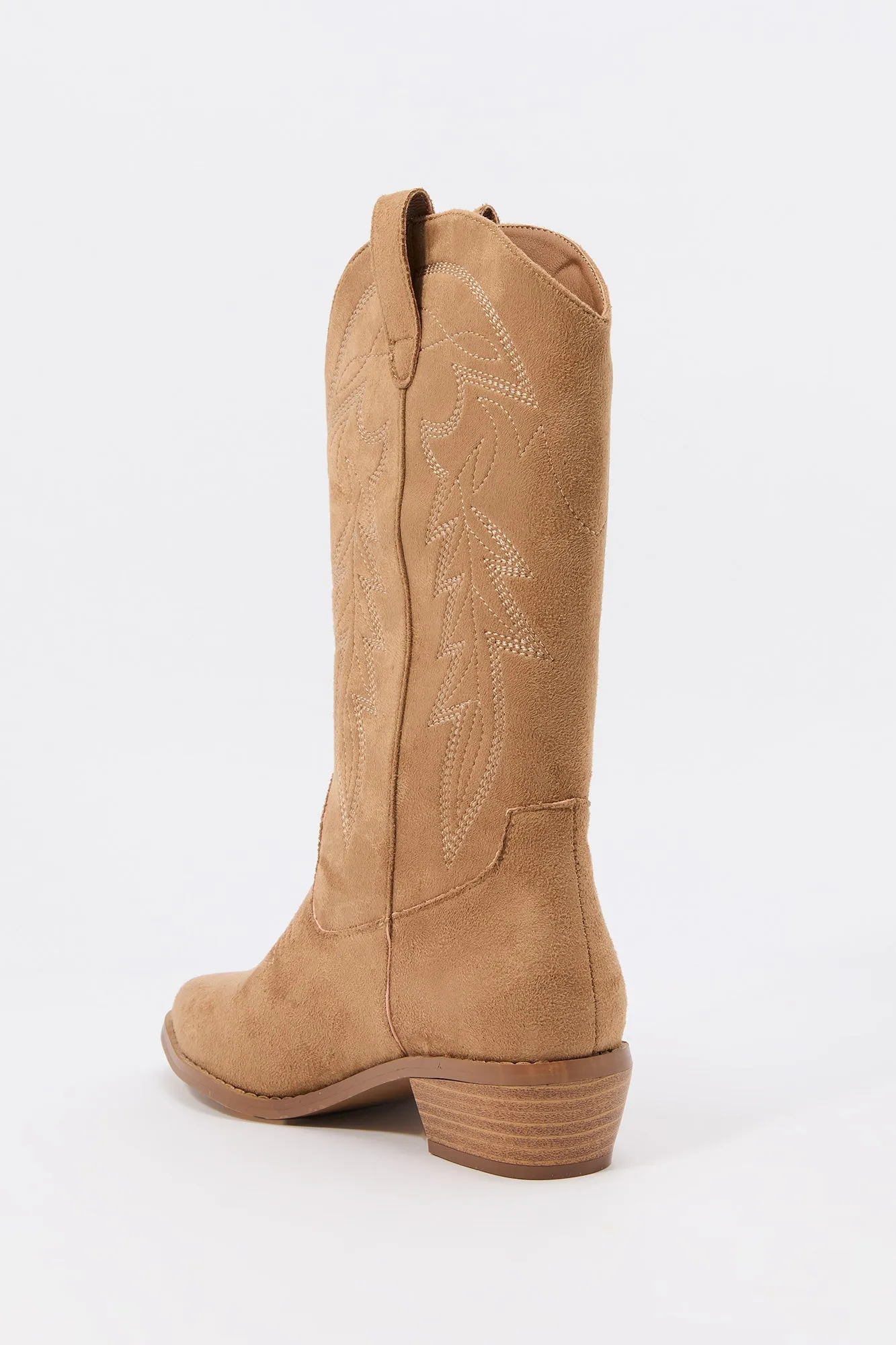 Low Heel Cowboy Boot sold by Charlotte Russe product image thumbnail 4
